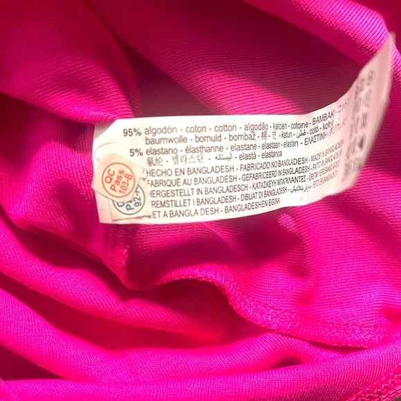 NWT🌺Zara•Halter Neck Hot Pink Bodysuit - Picture 6 of 8